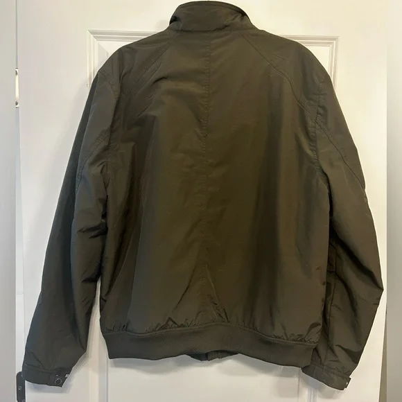 H&M Bomber Jacket in Dark Khaki / Green, Men’s XL - Picture 2 of 7